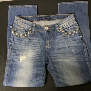 Rock & Republic cropped jeans Indee style size 4